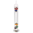 Out of the blue Glas-Galileothermometer, Glas, 28 x 8 x 7 cm, 1 Einheiten