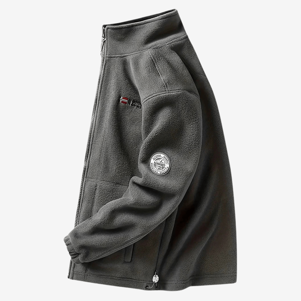Leichte Thermo-Fleecejacke – atmungsaktiver Midlayer