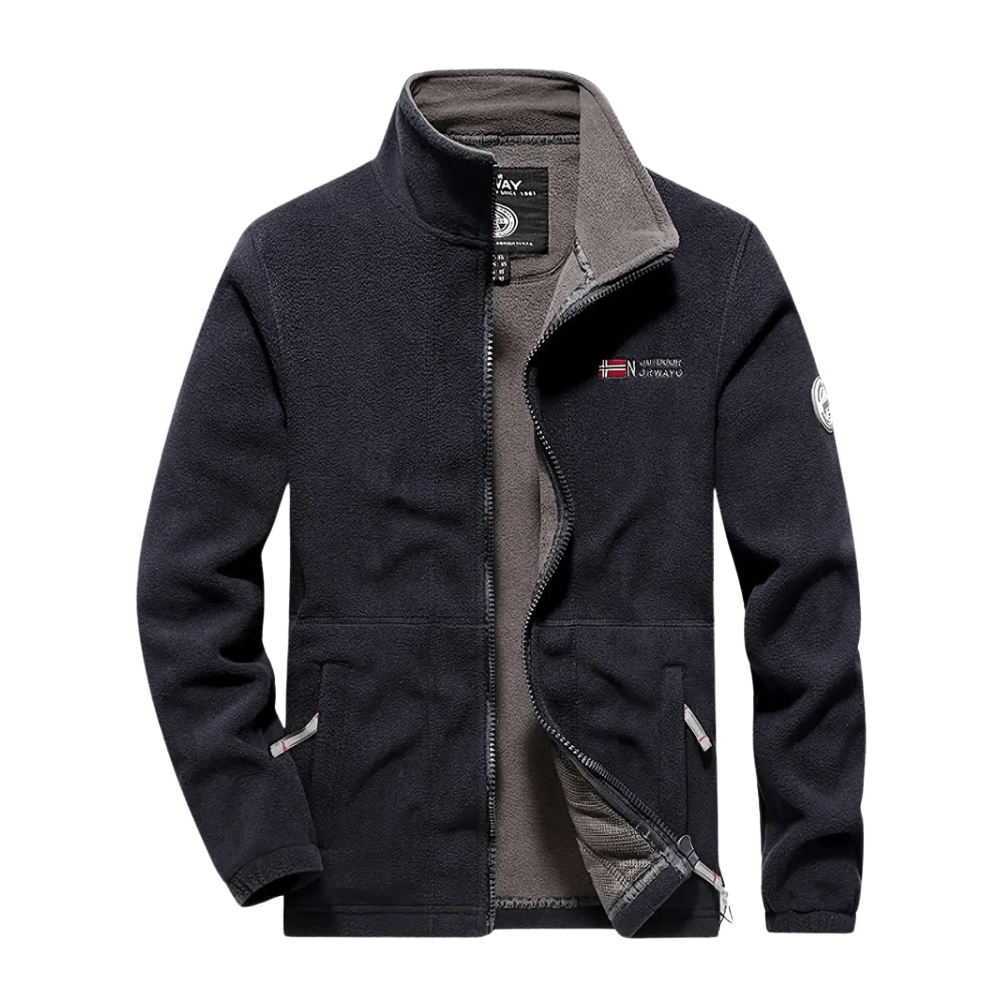 Leichte Thermo-Fleecejacke – atmungsaktiver Midlayer