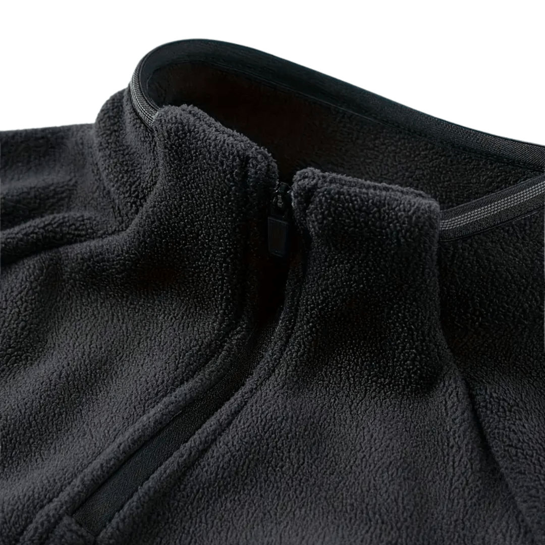 Herren Quarter-Zip Thermo-Fleece – atmungsaktiver Midlayer