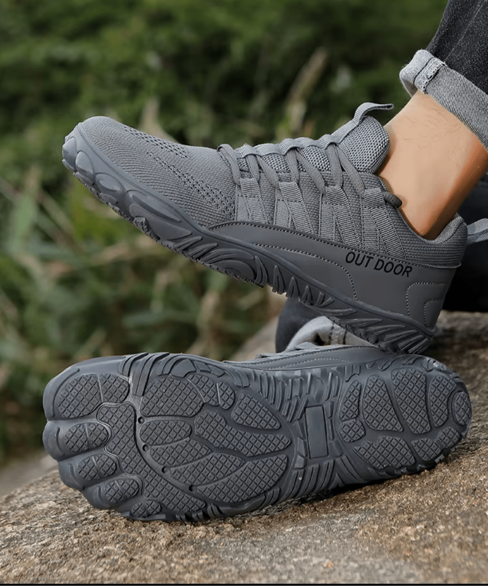 Barfuß-Gehschuhe Weit – atmungsaktiv mit griffiger Außensohle