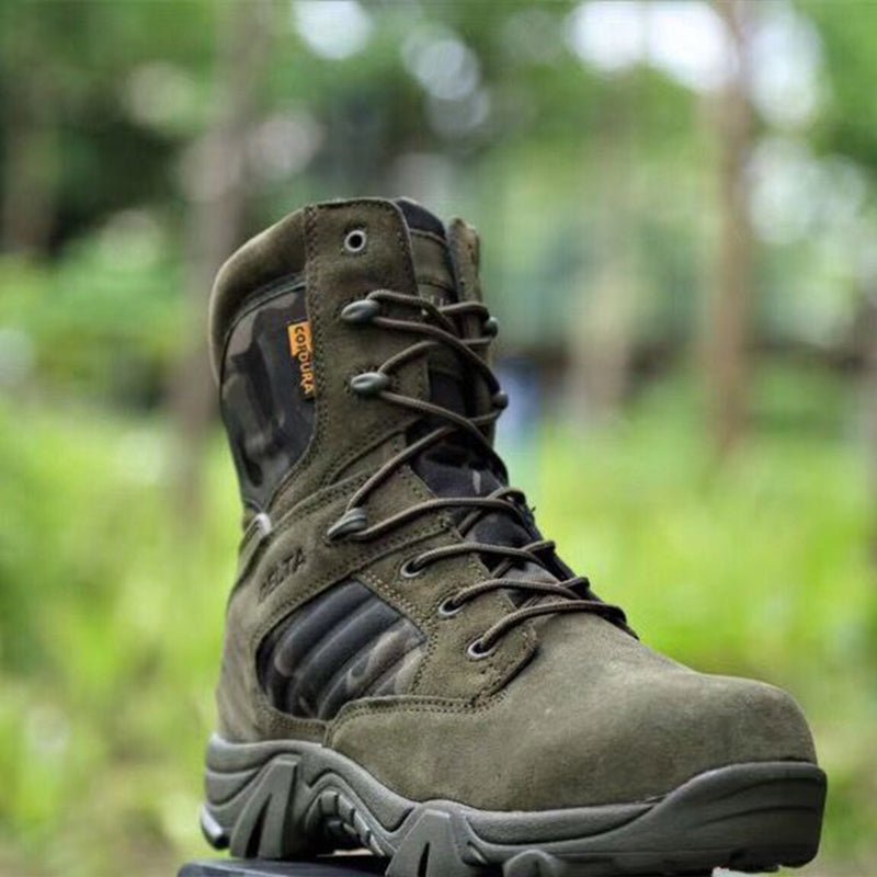 Herren leichte, wasserdichte Tactical-Wanderstiefel – Profilsohle