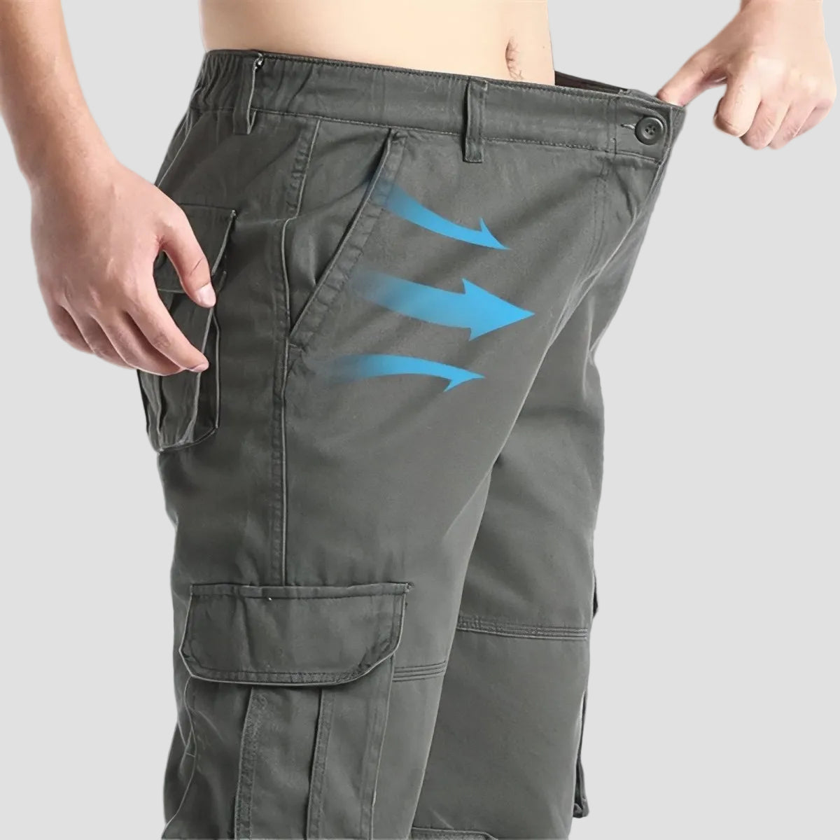 Atmungsaktive Wanderhose – Cargotaschen-Design für Outdoor