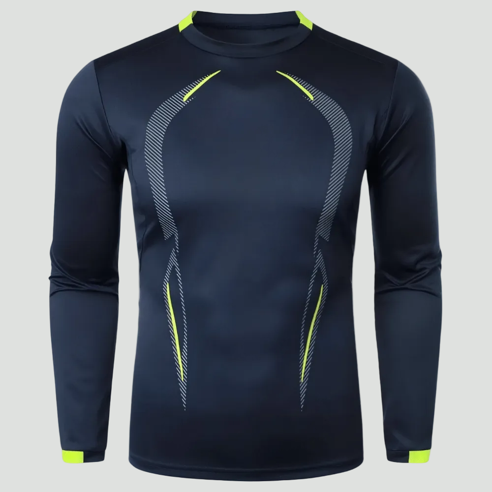 Herren atmungsaktives langärmliges Outdoor-Shirt – leichte Trail-Schicht