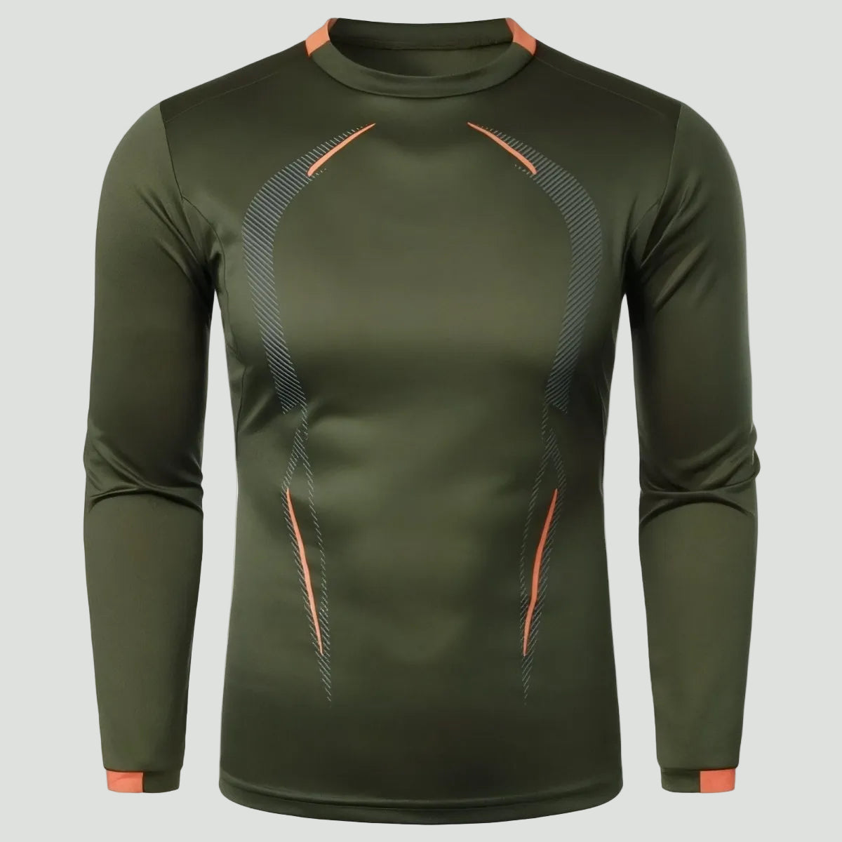 Herren atmungsaktives langärmliges Outdoor-Shirt – leichte Trail-Schicht