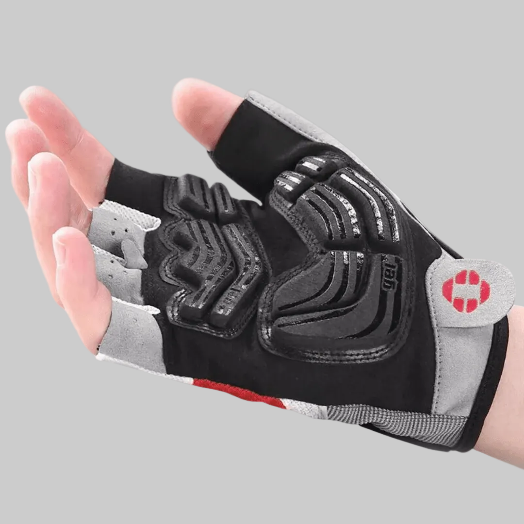 Atmungsaktive Radhandschuhe – Gel-Grip mit Reflexstreifen