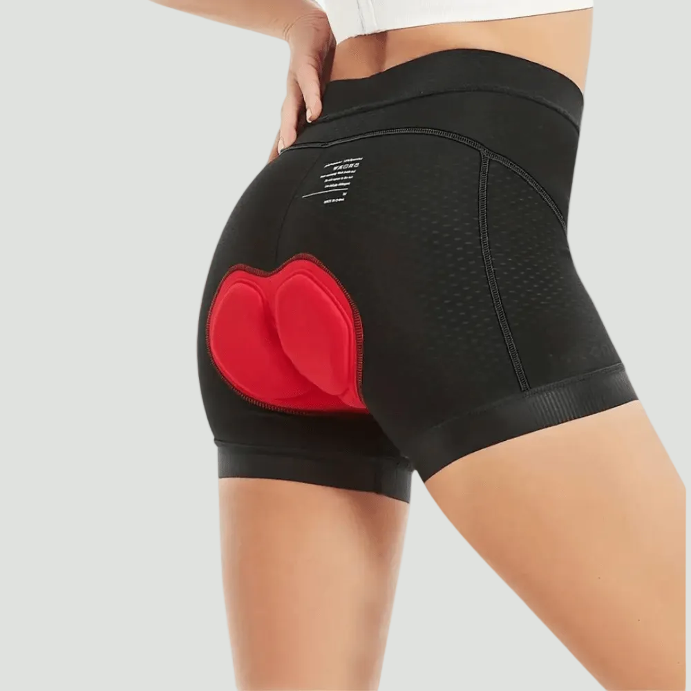 Damen atmungsaktive Rad-Unterhose – Gel-gepolstert, stützender Sitz