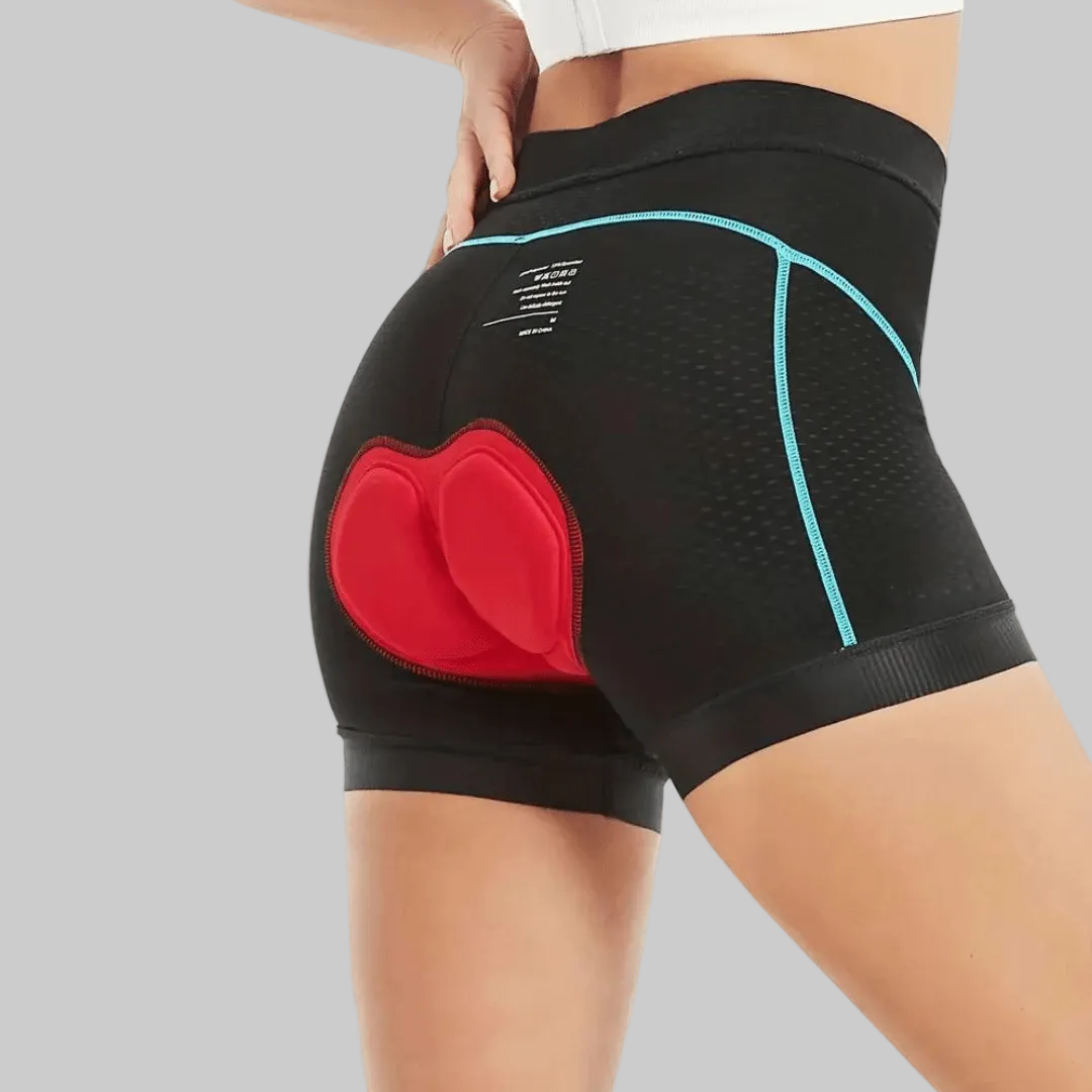 Damen atmungsaktive Rad-Unterhose – Gel-gepolstert, stützender Sitz