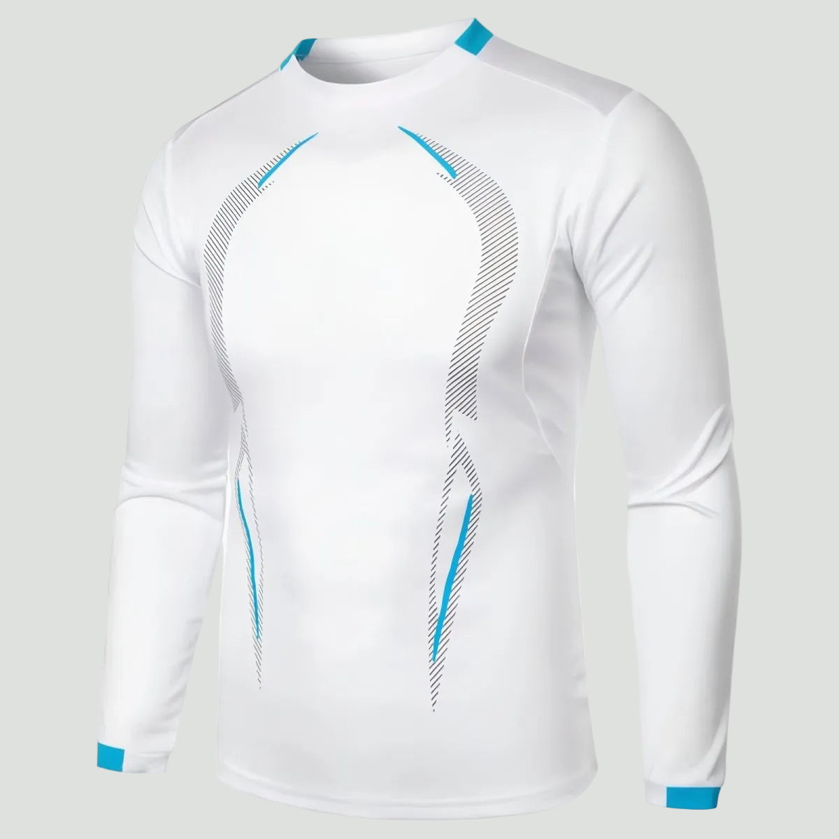Herren atmungsaktives langärmliges Outdoor-Shirt – leichte Trail-Schicht