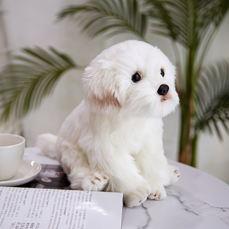 Plüsch Hundespielzeug, Teddy Welpe, kuscheliges Stofftier Geschenk