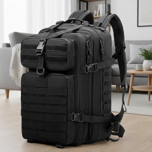 Wasserdichter 50-Liter-Tactical-Rucksack für Reise und Outdoor