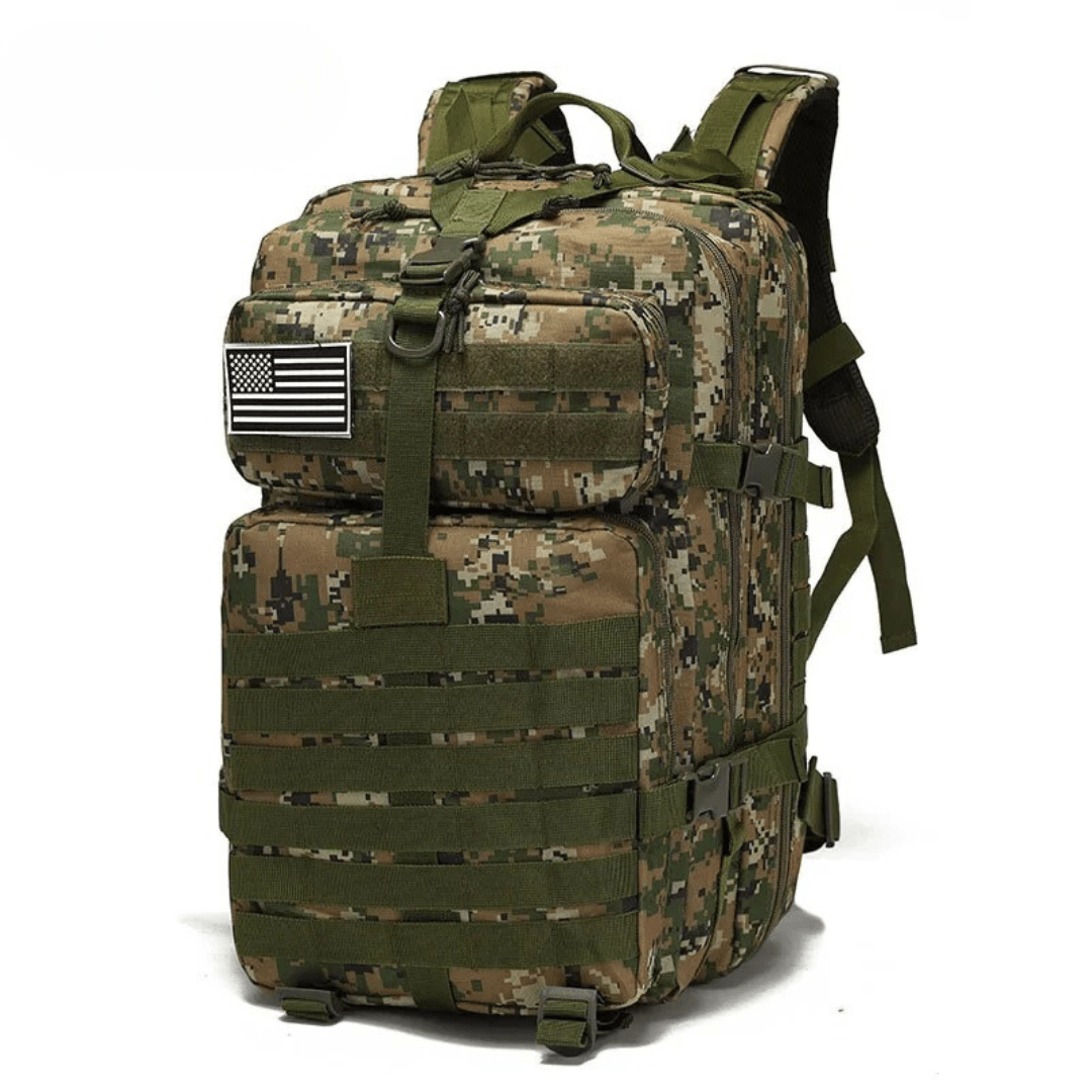 Wasserdichter 50-Liter-Tactical-Rucksack für Reise und Outdoor