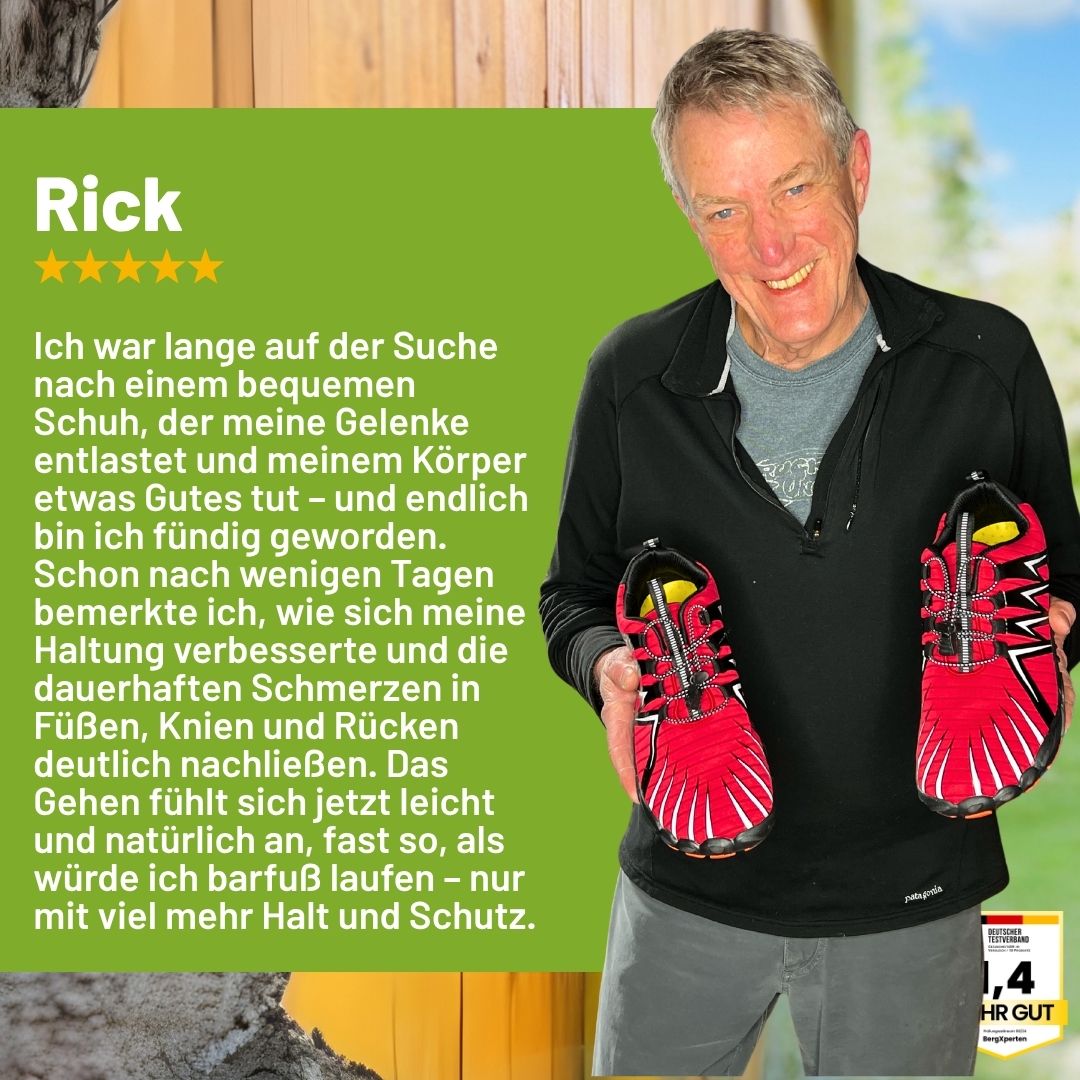 Rebolet | AeroX Pro - ergonomischer schmerzlindernder Barfußschuh - Sonderaktion 1+2 Gratis
