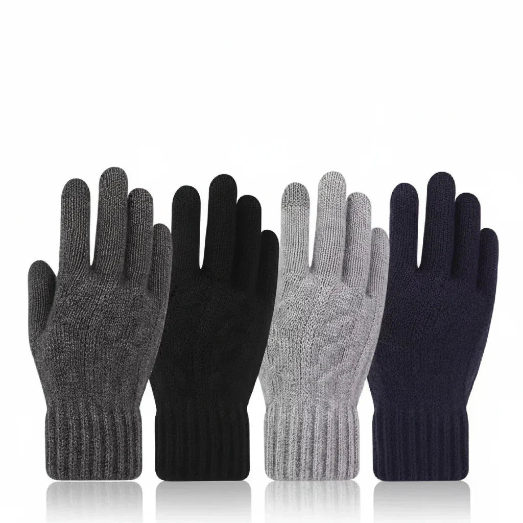 Winter-Touchscreen-Handschuhe mit dickem Velourfutter