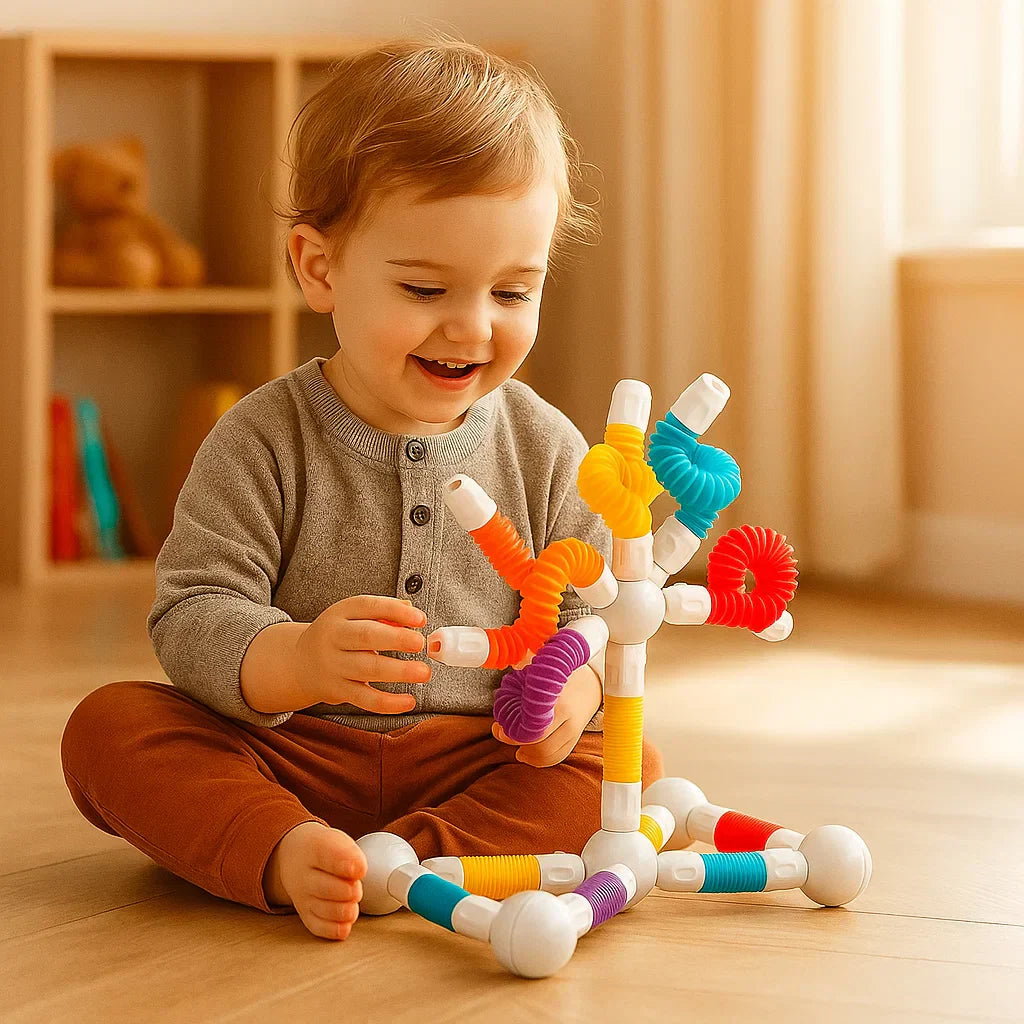 Rebolet | Montessori Magnetbausteine Formbare Bausteine