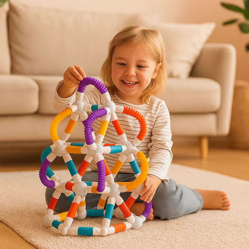 Rebolet | Montessori Magnetbausteine Formbare Bausteine