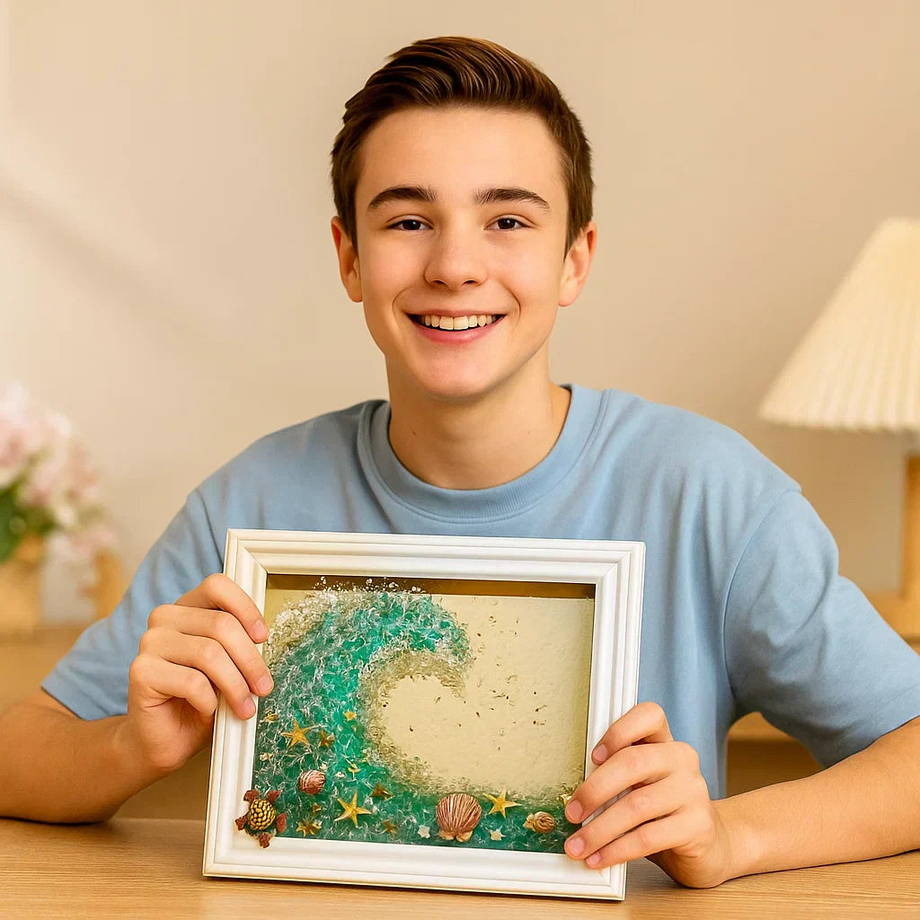 Rebolet | DIY Meer Glas Kunst Kreativ Set