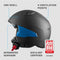 WESTT Rover Jet-Helm I Ersatzvisier I Visier für Motorradhelm I Helm-Visier I Motorrad-Visier I Retro-Helm I Mopedhelm I Roller-Helm I ECE zertifiziert I Einheitsgröße für das Model W-009