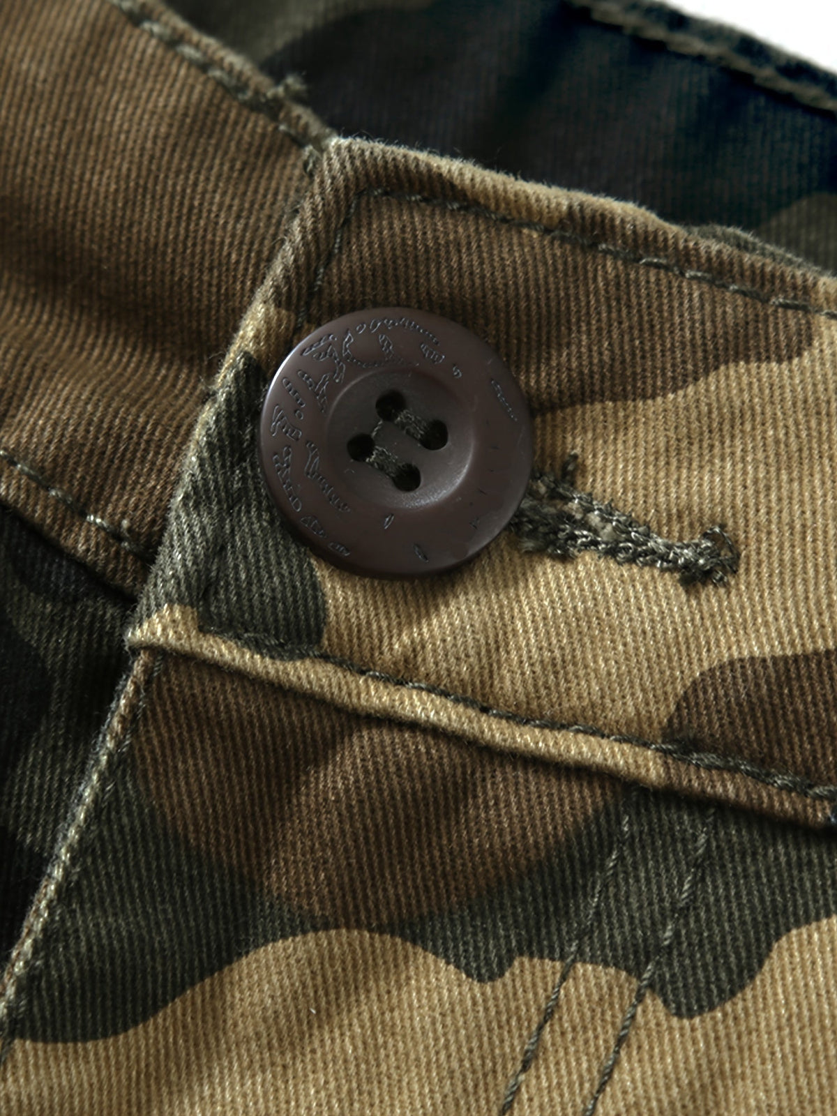 Herren Camouflage-Cargohose – Multitaschen-Utility-Design