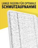 STONE REEF® Dampfreiniger Ersatztücher für Kärcher - [2 Stück] - passend für alle Kärcher Easyfix Modelle SC1, SC2, SC3, SC4, SC5, kompatibel mit Kärcher-Dampfreiniger, Ersatzbezüge für Dampfreiniger