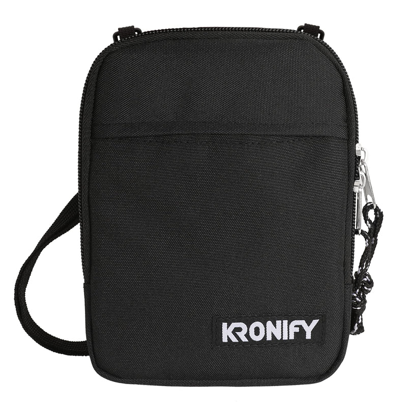 KRONIFY Schultertasche Herren Klein Umhängetasche Herren Klein Handy Tasche Herren Buddy Bag Festival Tasche Bauchtasche Damen