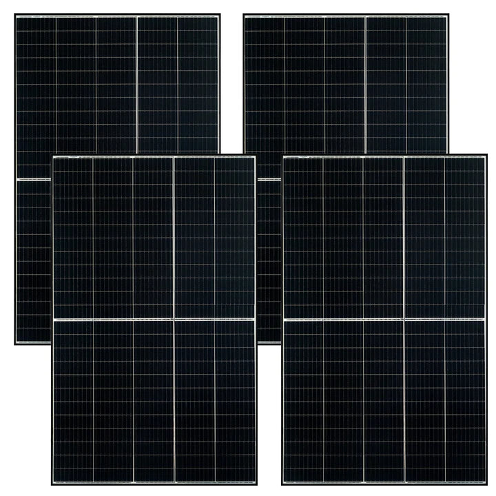 Solaranlage Set mit 4 Risen 410 W Solarpaneele & Wechselrichter