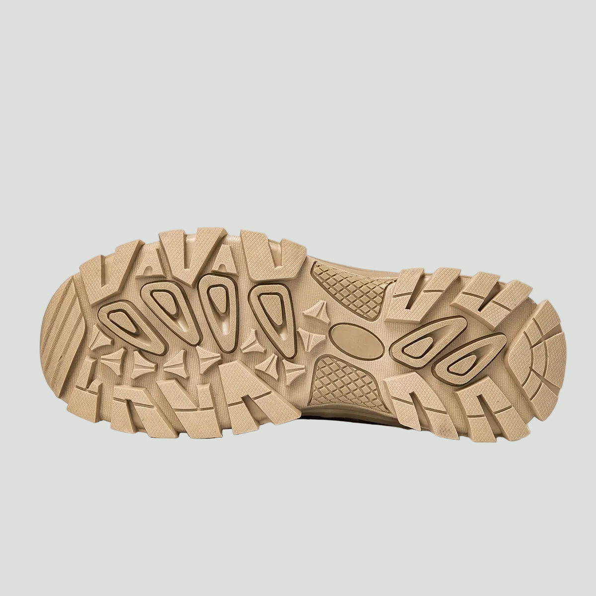 Camouflage High-Top-Wanderstiefel – atmungsaktiv, Schnürung