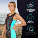 T´SUITS Neoprenanzug Damen [2mm, Badeanzug, Guardian-I] | Tauchen, Schwimmen, Surfen, Kiten, Wasserski, Rafting - Jetzt Größe Wählen (XL)