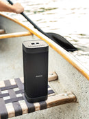 DOCKIN® D Mate Portable Bluetooth Lautsprecher, 25 Watt Outdoor Speaker mit starkem Akku (16 Std), wasserdicht, tragbare/portabel/Wireless Stereo Soundbox, integrierte Powerbank, USB-Anschluss