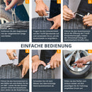 BAURIX® Premium Reifenreparaturset [68-teilig] - Autoreifen Reparaturset - Reifen Reparaturset ohne Reifenwechsel - zuverlässiges Tubeless Reparaturset für jeden Reifen