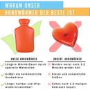 WARMFREUND© Premium Handwärmer - Verbessertes Konzept I Taschenwärmer Set I Handwärmer Kinder für Lange Wärme I Taschenwärmer wiederverwendbar & unterwegs I Taschenwärmer knicken I 2er Set