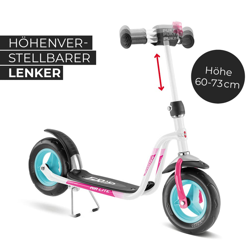 Puky R03 Kinderroller weiß/pink 5342