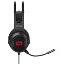 Lioncast LX60 USB Gaming Headset für PC, PS4, Xbox One, Nintendo Switch, Mac, Laptop, Smartphone, Stereo und 7.1 Virtual Surround Sound, RGB-LED-Beleuchtung, geschlossene Over-Ear Kopfhörer, MUTE-LED