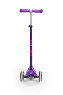 Micro Scooter maxi micro Deluxe LED purple