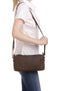 LEABAGS Chandler Shopper aus echtem Büffel-Leder im Vintage Look