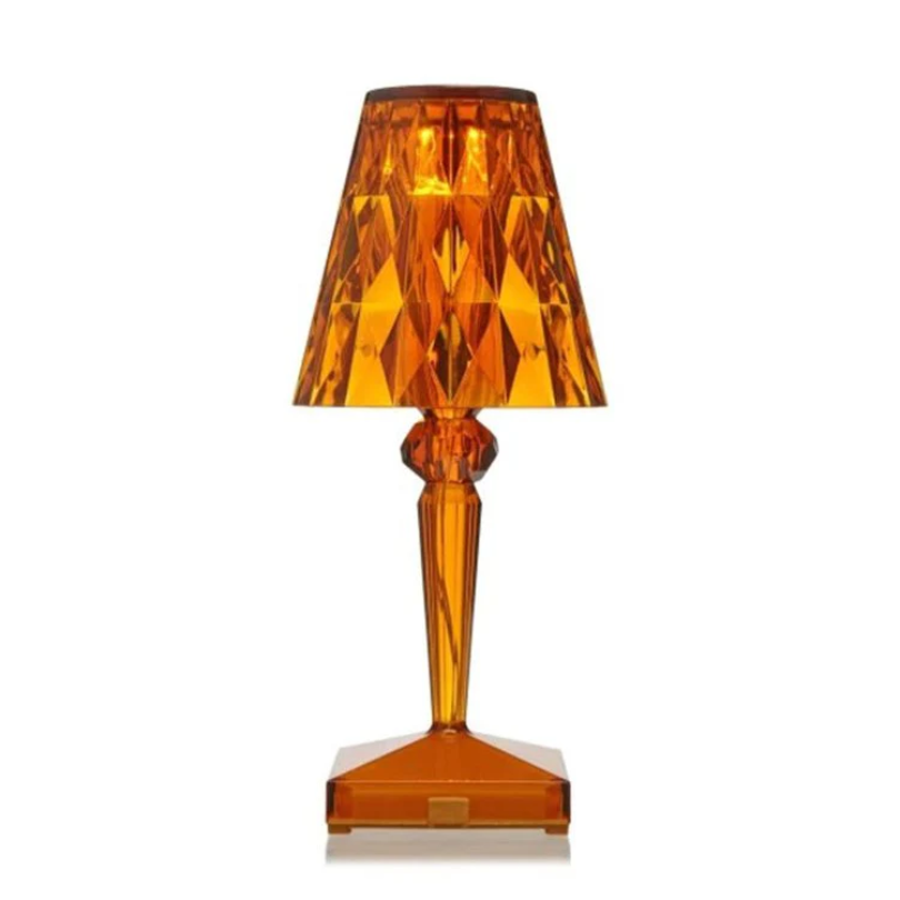 Rebolet | LumiVera – Kristall Tischlampe dekorativ modern warmweiß Licht E27