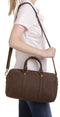 Leabags Medora Shopper aus echtem Büffelleder im Vintage-Stil, NuezMoscada (braun) - 4250918907076