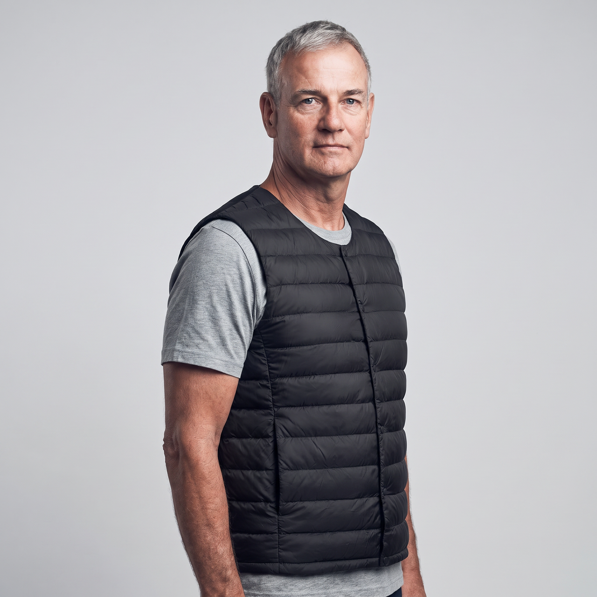 Herren Weste leicht – daunengefüllter Bodywarmer