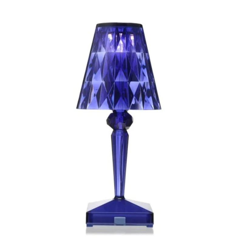 Rebolet | LumiVera – Kristall Tischlampe dekorativ modern warmweiß Licht E27
