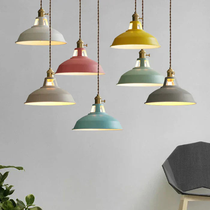 Rebolet | LumoIron – Retro-Hängelampe Metall Industrie-Design Esszimmer E27