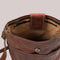 Leabags Leder Handtasche Damen I Premium Echtleder Umhängetasche I Damen Schultertasche I Damentasche I Tragetasche für Arbeit Uni Schule Freizeit I Größe L (31 x 23 x 6 cm) I Vintage Cognac