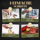 Heldengenuss Gin selber machen Set - 22 tlg. DIY Baukasten zum Gin selber herstellen I Ginbaukasten inkl. Basisalkohol & 16 Botanicals als Geschenkset - Gin selbst herstellen - Gin Geschenk