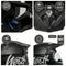 Westt Motocrosshelm Fullface Motorradhelm Herren Damen mit Visier Motocross Integralhelm Crosshelm Moto MTB Enduro Quad Helm Motorrad mit ECE Zertifizierung, schwarz, M (55-56 cm)