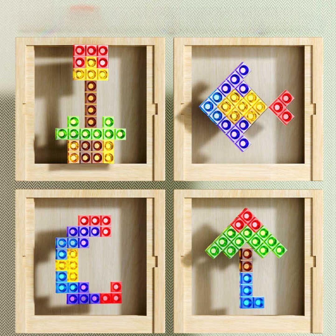 Rebolet | Holz Tetris Puzzle Magisches Denkspiel