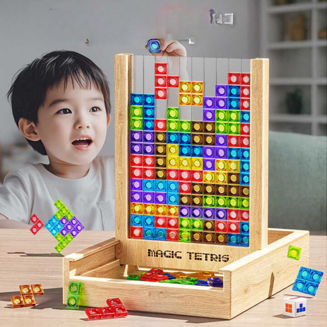 Rebolet | Holz Tetris Puzzle Magisches Denkspiel