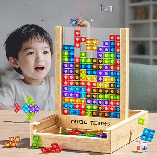 Rebolet | Holz Tetris Puzzle Magisches Denkspiel