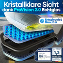 NEXTCOVER® Fahrradspiegel für Lenker [links] mit ProVision-Echtglas I fest sitzender Fahrrad Rückspiegel I Fahrrad Spiegel links I Rückspiegel Fahrrad I Ebike I EScooter I Fahrradspiegel E Bike