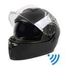 WESTT Storm X Motorrad-Integralhelm I Motorradhelm schwarz-matt I innovativer Smart-Helm I stoßfester Motorradhelm I Integralhelm Herren & Damen I Mopedhelm I ECE Zertifiziert I Größe XL