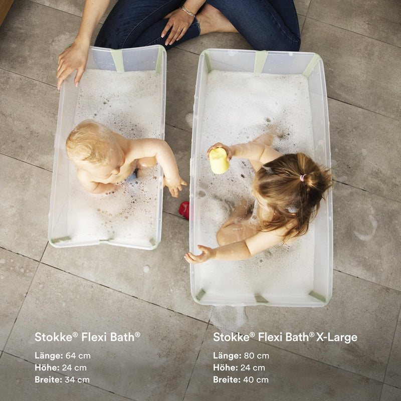 STOKKE� Flexi Bath� Babywanne transparent blau