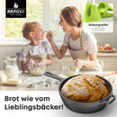 Gusseisen Topf 2in1 mit Grillpfanne/